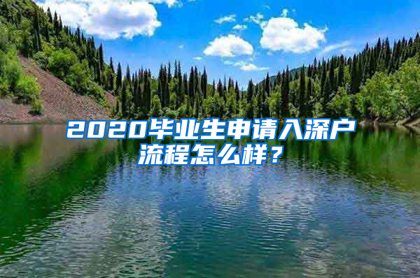 2020畢業(yè)生申請(qǐng)入深戶流程怎么樣？