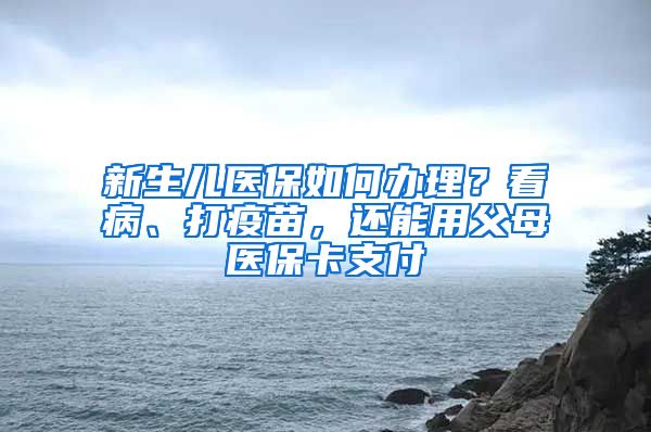 新生兒醫(yī)保如何辦理？看病、打疫苗，還能用父母醫(yī)保卡支付