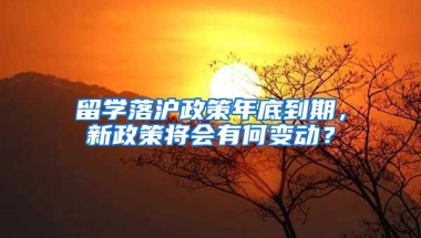 留學(xué)落滬政策年底到期，新政策將會有何變動？