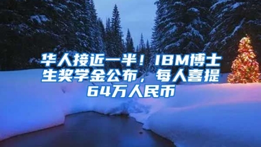 華人接近一半！IBM博士生獎學金公布，每人喜提64萬人民幣