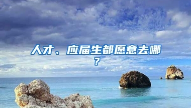 人才、應(yīng)屆生都愿意去哪？