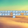 2018落戶深圳六成住房是安居房、廉租房、人才房